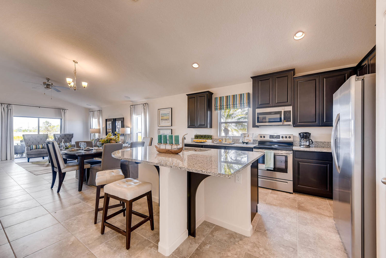 New Homes in The Landings at Sawgrass Lakes West Melbourne FL D.R