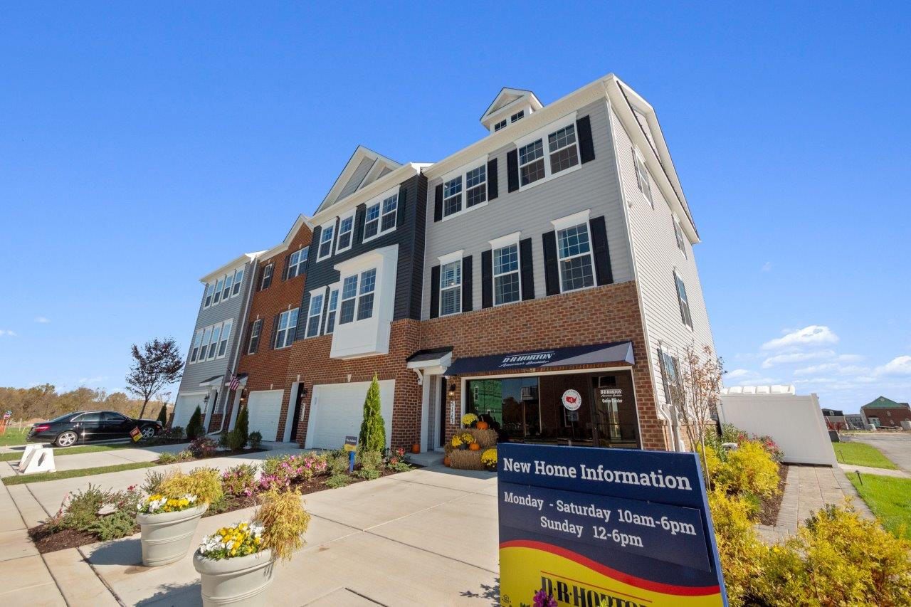 New Townhomes in Westview South Frederick, MD D.R. Horton