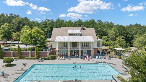 Edenwood community amenities and pool near lost creek in dallas georgia