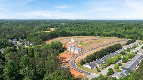 Pointe Park coming soon community aerial image