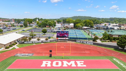 sports complex in rome, georgia