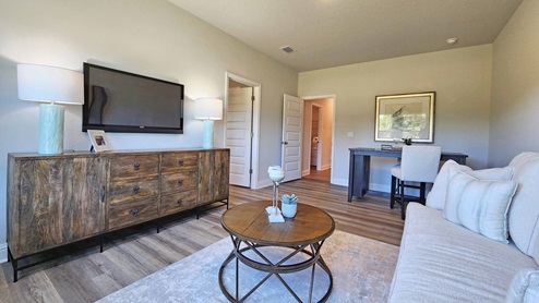 Separate living area for multi-generational needs.