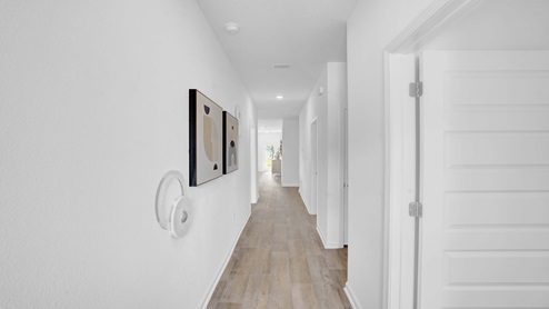 Foyer leading to the main living area.
