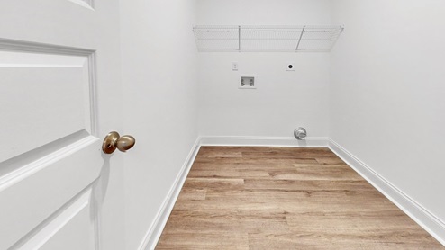 Interior of Midland model home.