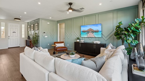Spacious open-concept great room