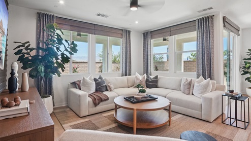 Spacious open-concept great room