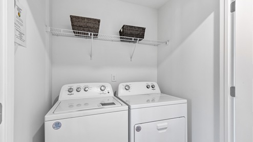 The Aldridge, a roomy residence, presents 3 bedrooms and 2 bathrooms within a single level encompassing 1,272 square feet. It also boasts a two-car garage. The chef inspired kitchen showcases a large breakfast island, elegant granite countertops, modern stainless-steel appliances, and a convenient pantry. This culinary haven seamlessly flows into a relaxed dining area and a spacious living room. The expansive Primary Bedroom indulges residents with a lavish bathroom featuring a walk-in shower, double vanities, and an oversized walk-in closet. The two additional bedrooms offer ample closet space, while a laundry room and linen closet provide practicality and convenience to complete the plan. We take pride in using quality materials and ensuring superior workmanship throughout every aspect of your new home. You'll also benefit from our one-year builder’s warranty, giving you peace of mind and assurance. And that's not all - your new home comes with our fantastic smart home technology package! Our easy-to-use Smart Home Technology Package is included in every home, offering you the ultimate convenience by allowing you to control key features with a simple touch. You can enjoy the convenience of lighting automation, an IQ panel, a video doorbell, keyless front door entry, and temperature control all from the ease of your phone. You can schedule your tour of the Aldridge plan today!