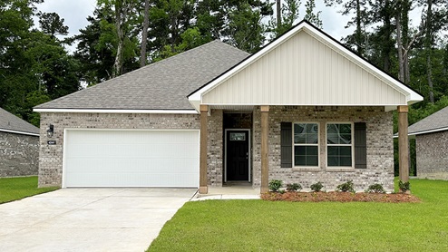 lot 165 front exterior image - cypress reserve in ponchatoula,la
