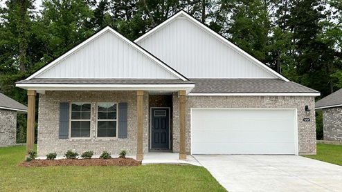 lot 163 front exterior image - cypress reserve in ponchatoula,la