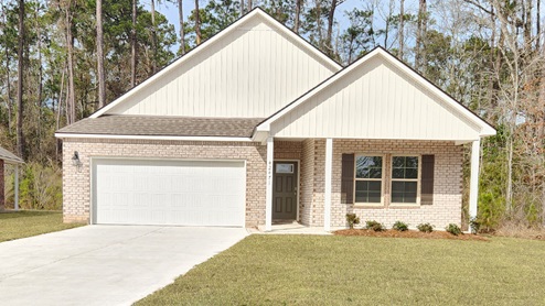 lacombe lot 170 front exterior image - cypress reserve in ponchatoula,la