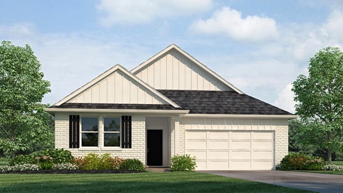 lacombe elevation b7 rendering image - cypress reserve in ponchatoula,la