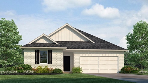 lacombe elevation a7 rendering image - cypress reserve in ponchatoula,la