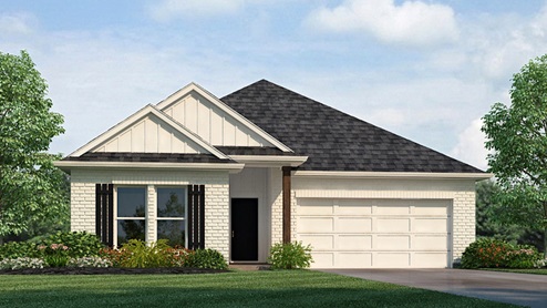 Cameron F23 Front Elevation Rendering - Tenor Cove, Watson, La