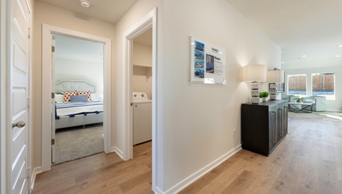 entry of single story home