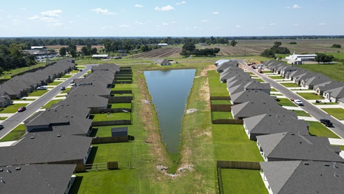 New homes in Alexandria, Louisiana. Olde Town Community move-in ready