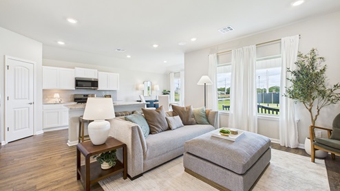 Model home in new community Cottage Cove