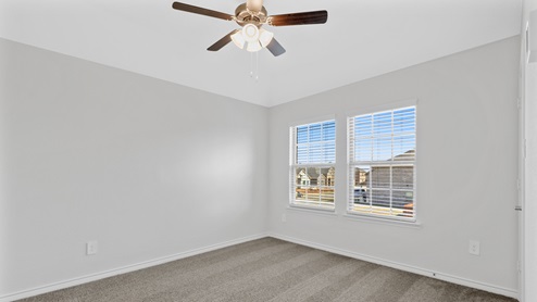 2868 Englewood floorplan elevation F Bedroom Gallery Image - the Woods at Lindsey Place in Anna TX