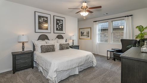 H221 Meridian Floorplan Elevation B Master-Magnolia at Legacy Hill in Celina, TX