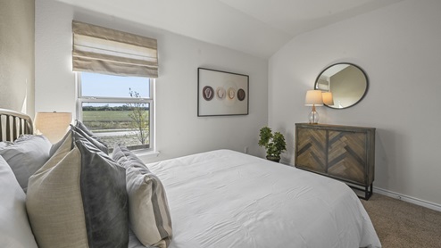 1675 Zephyr floorplan Bedroom Gallery Image-The Vlgs of Hurricane Creek in Anna, TX