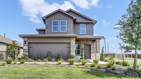 X30H Hanna Floorplan Elevation B Exterior Gallery Image-Hanolley Hills in Sherman, TX