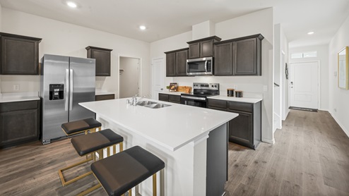 X30H Hanna Floorplan Elevation B Kitchen Gallery Image-Hanolley Hills in Sherman, TX