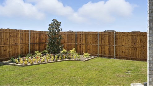 1829 Brookview Floorplan Elevation W Backyard Gallery Image-Morning Ridge in Princeton, TX
