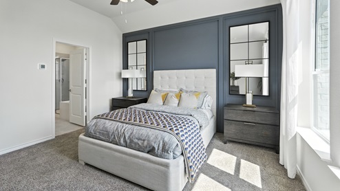 1829 Brookview Floorplan Elevation W Bedroom Gallery Image-Morning Ridge in Princeton, TX