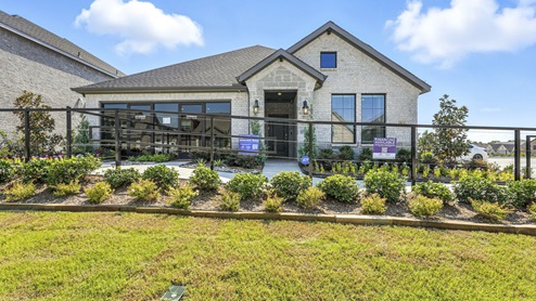 1829 Brookview Floorplan Elevation W Exterior Gallery Image-Morning Ridge in Princeton, TX