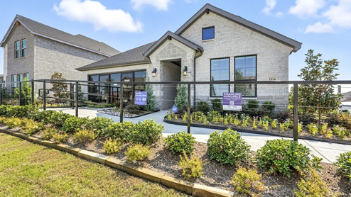 1829 Brookview Floorplan Elevation W Exterior Gallery Image-Morning Ridge in Princeton, TX
