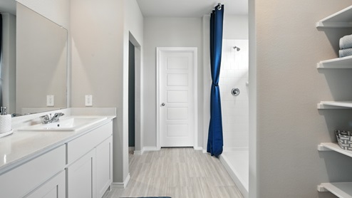 primary bathroom