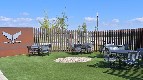 outdoor lounge