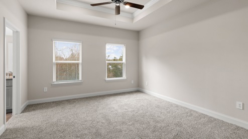 Bright and airy bedroom