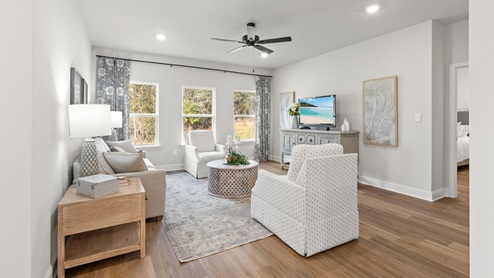 Living room in the Dover.
