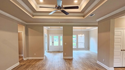 The Avery living area at Epley Station.