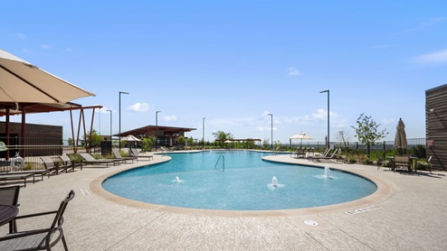 Gorgeous pool at Trails at Wildhorse.