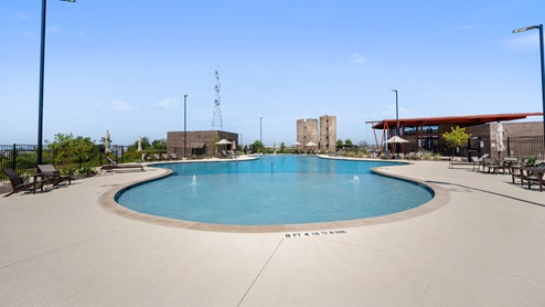Pool at amenity center.