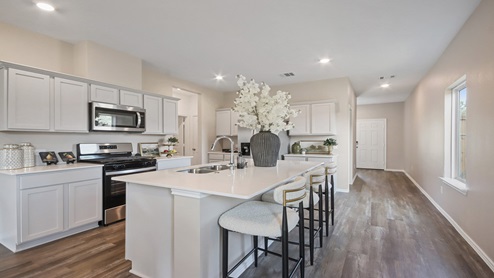 Kitchen with an Island