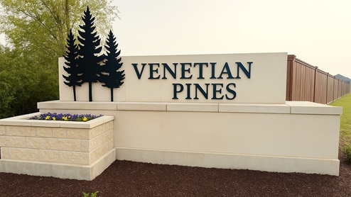 Venetian Pines Monument