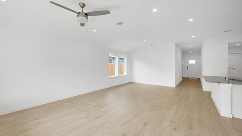 living and dining room