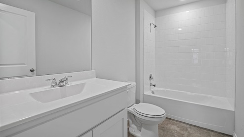 secondary bathroom