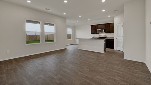 Swenson Heights Ashburn Living Room Kitchen and Dining