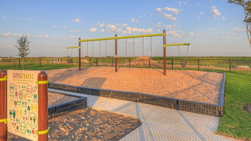 Whisper South Community Swing Set.