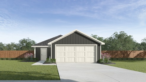 Barton farmhouse exteriors with front porch and black shingles