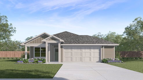 Abbot Floorplan in Kyle, Texas