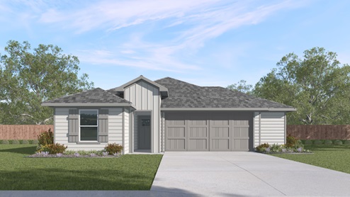 light farmhouse home Caden plan