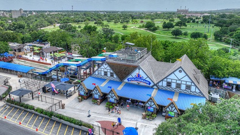 Schlitterbahn in New Braunfels, Texas.