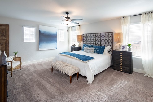 Spacious Main Suite with bathroom