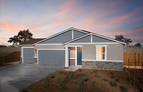 Oriole home with Craftsman exterior and 3-car garage