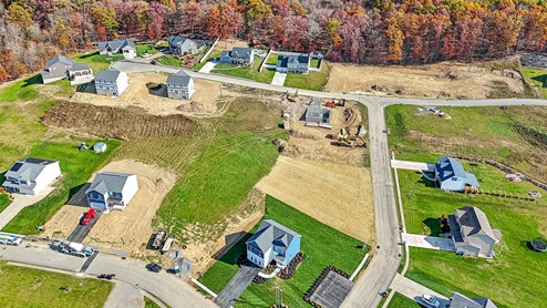 Overhead drone image of Goldenrod Meadows