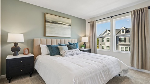 Primary suite in Lafayette townhome